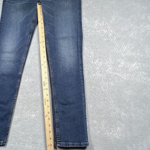 Hudson Jeans Womens Size 27 Collin Skinny Low Rise Stretch Denim Blue Jeans - Picture 8 of 15